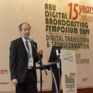 Mats spoke about eMBMS, FeMBMS and 5G in ABU DBS 2019