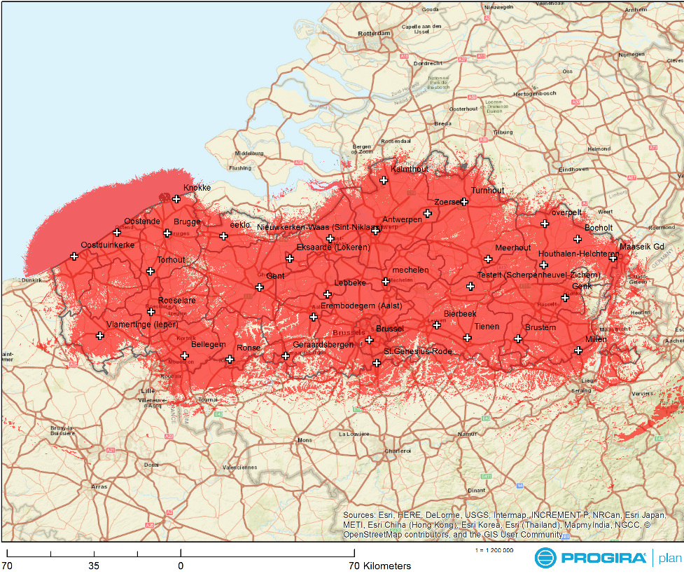 Indoor Coverage Map with LPLT Infrastructure